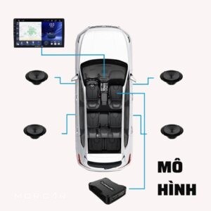 Sơ đồ mô hình sub siêu trầm trên xe ô tô - Âm thanh Morcar