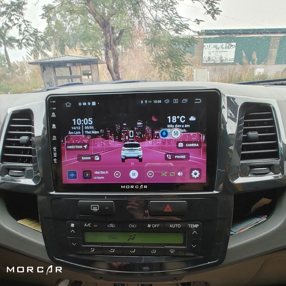 MÀN HÌNH ANDROID FORTUNER 2015, 2016