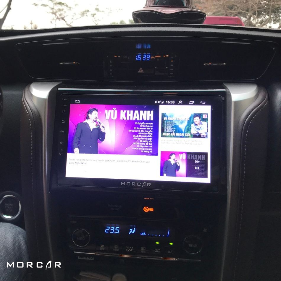 MÀN HÌNH ANDROID FORTUNER 2017, 2018