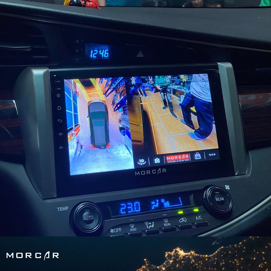 MÀN HÌNH ANDROID INNOVA LIỀN CAMERA 360