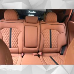 BỌC GHẾ DA Ô TÔ HYUNDAI TUCSON VÀNG BÒ TRÁM