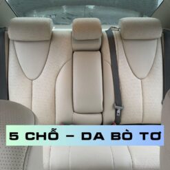 GIÁ BỌC GHẾ DA XE Ô TÔ 5 CHỖ - DA NAPPA THẬT TỰ NHIÊN