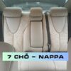 GIÁ BỌC GHẾ DA XE Ô TÔ 7 CHỖ - DA NAPPA CÔNG NGHIỆP