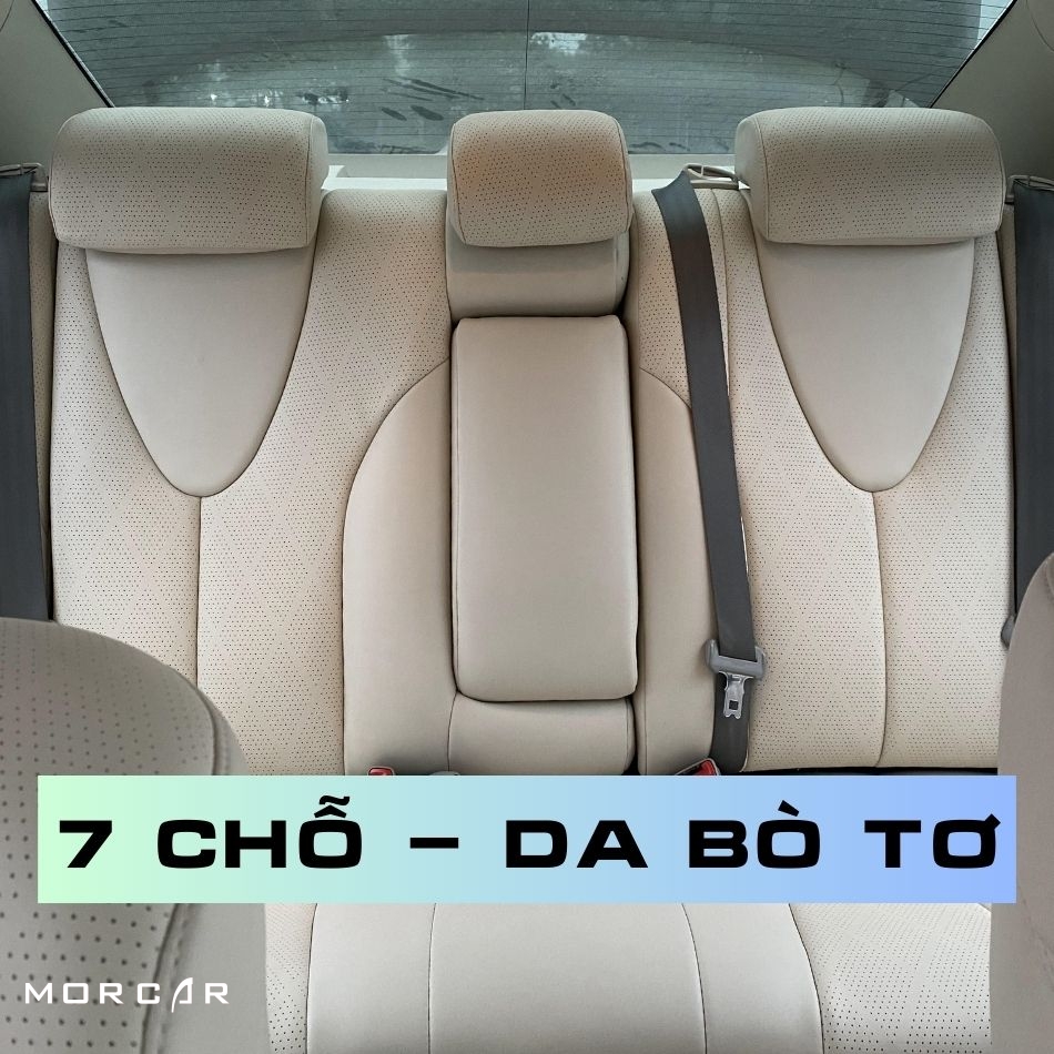 GIÁ BỌC GHẾ DA XE Ô TÔ 7 CHỖ - DA NAPPA THẬT TỰ NHIÊN