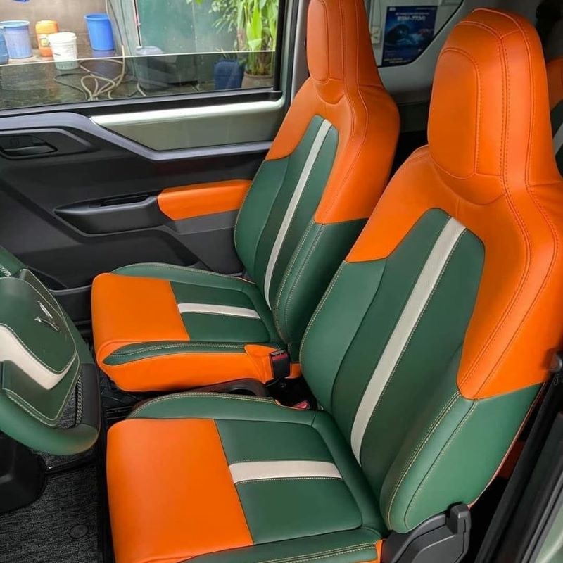 chất liệu da bọc xe VF3